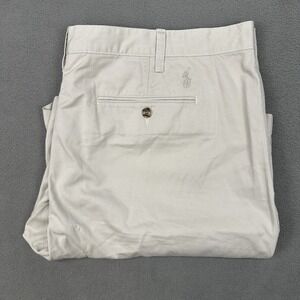 Polo Ralph Lauren Relaxed‎ Fit Men's Khaki Beige Tan 10" Shorts Size 42 Golf